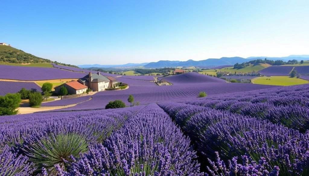 gordes france lavender fields