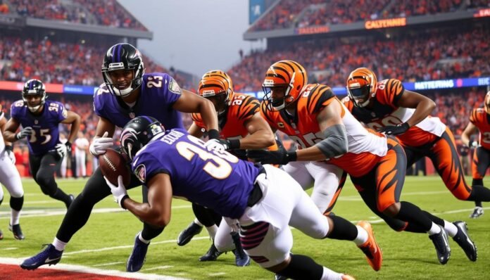 baltimore ravens vs bengals match player stats