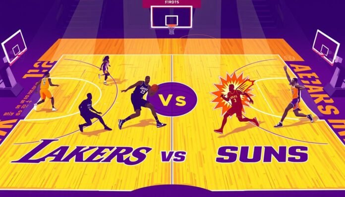 phoenix suns vs lakers match player stats