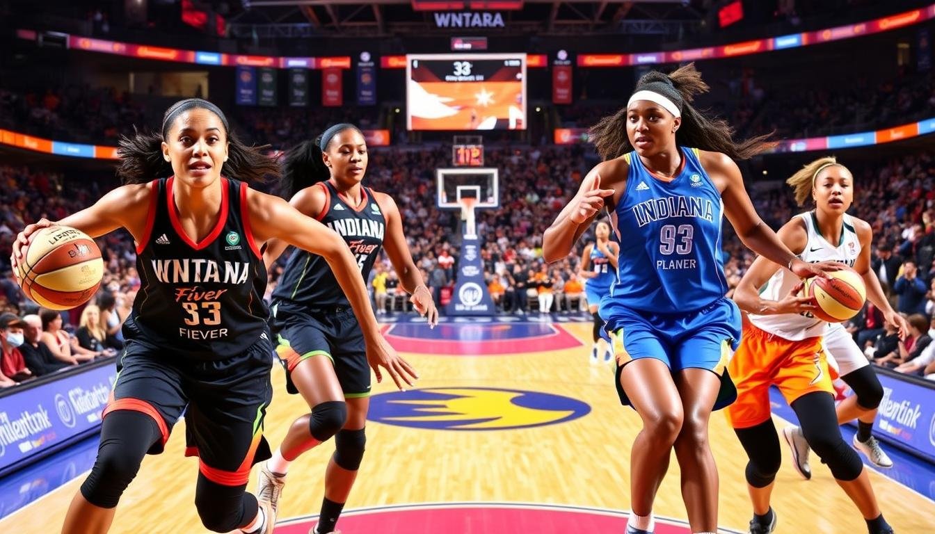 indiana fever vs connecticut sun match player stats