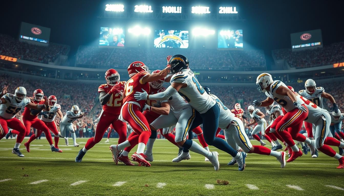 kansas city chiefs vs chargers match player stats