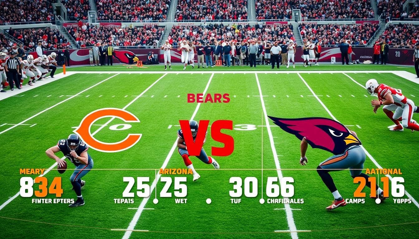 chicago bears vs arizona cardinals match player stats